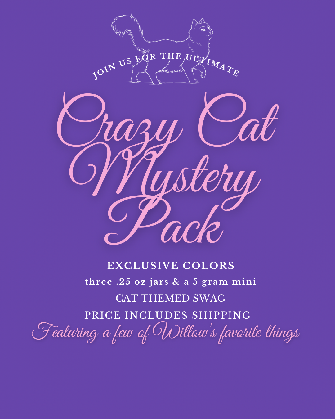 Crazy Cat Mystery Pack