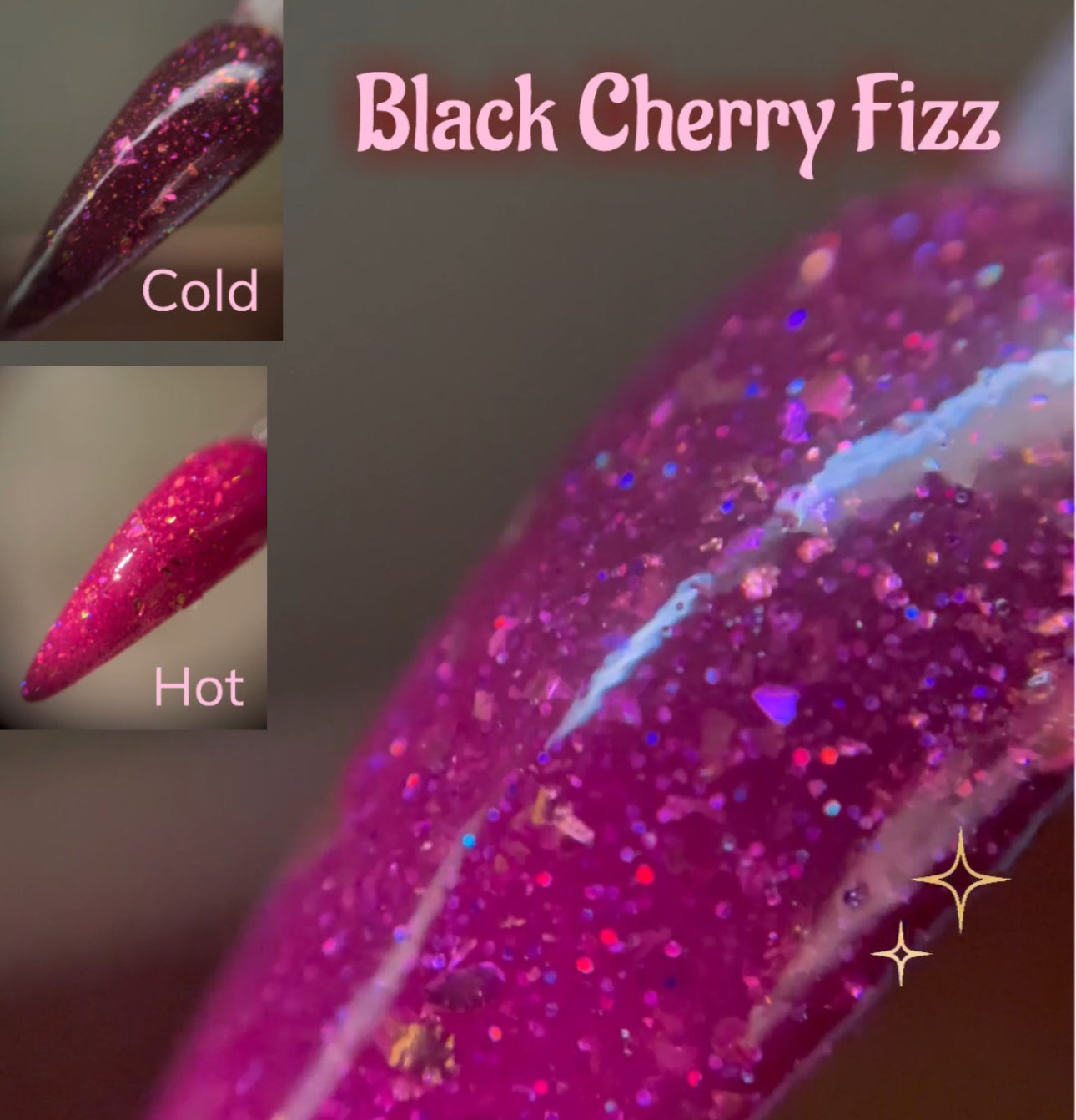 Black Cherry Fizz **Thermal Color Changer**